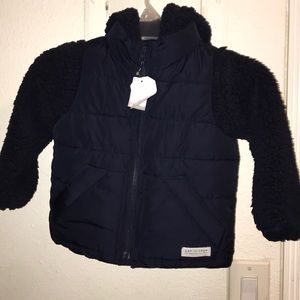 Bb vest & Sherpa hoodie.